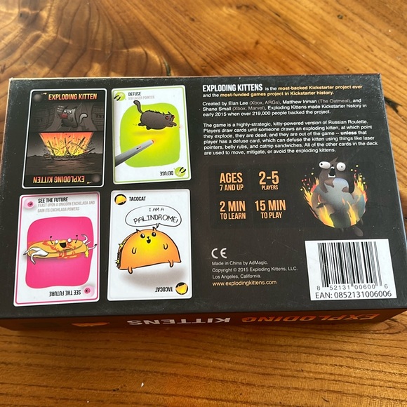 Exploding Kittens Set Original Kickstarter First Edition - Picture 5 of 12